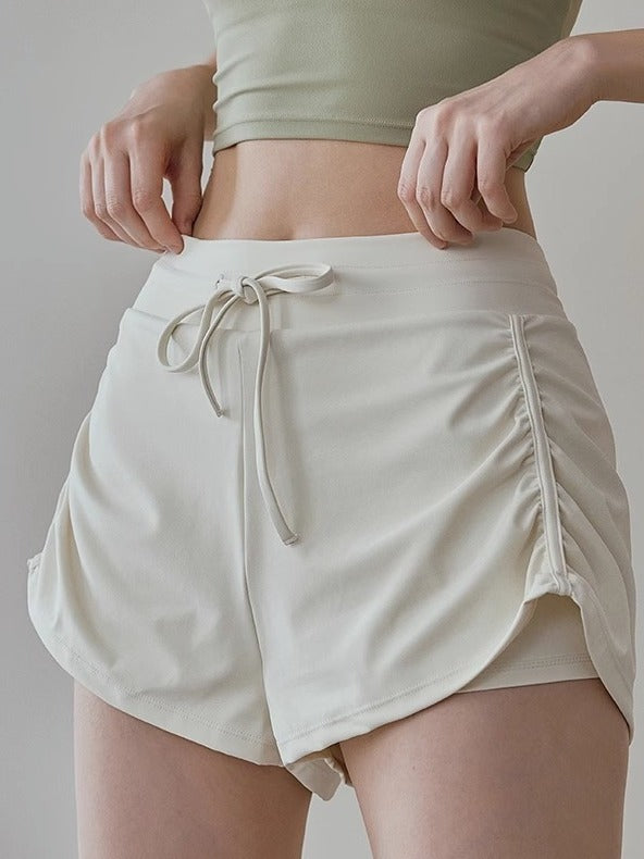 Kinetiv Women's Running Fitness Shorts - Lightweight Gym Shorts