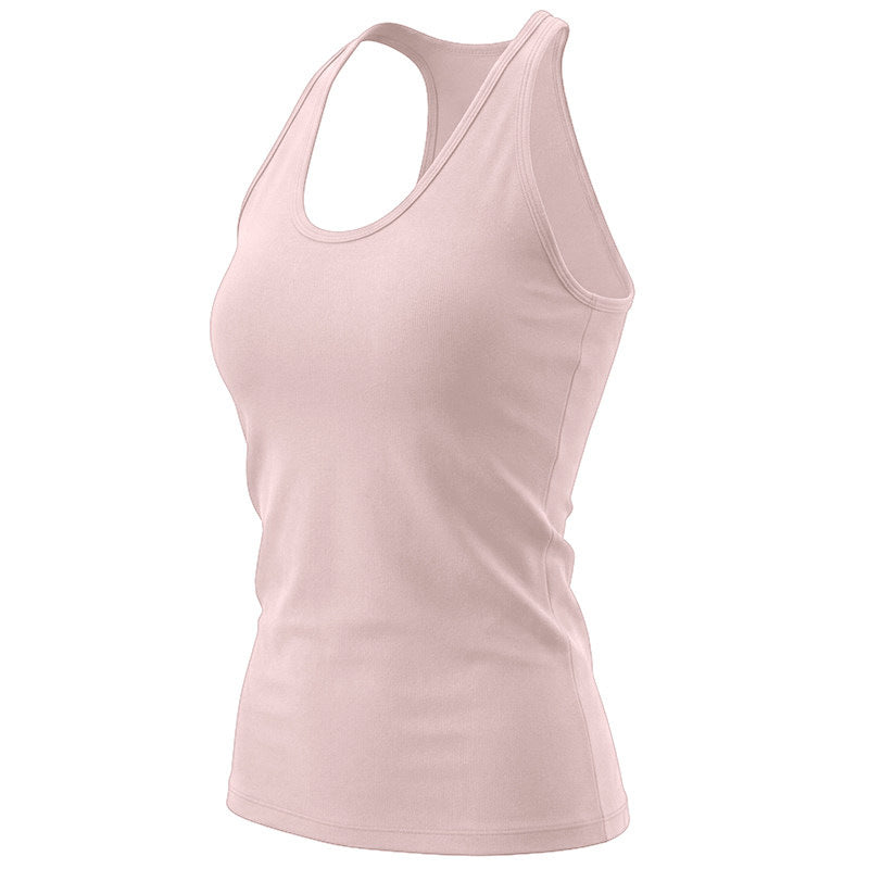 Kinetiv Women's Sleeveless Yoga Top - Built-In Chest Pad Sports Tank
