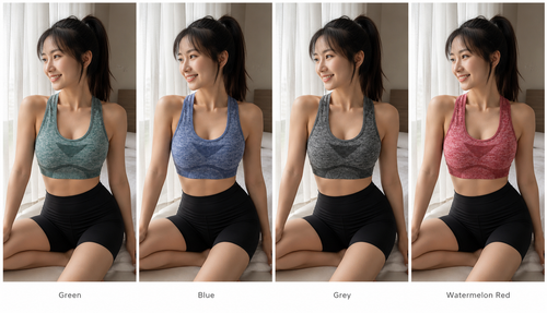 Kinetiv Women's Breathable Sports Vest - High-Stretch Yoga Tank