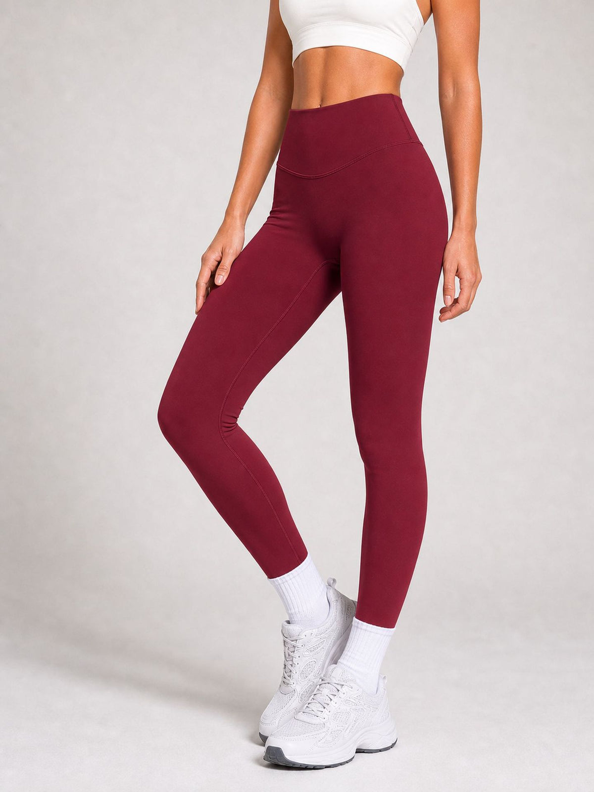 Kinetiv Women's High-Waist Quick-Dry Yoga Pants - Seamless Leggings