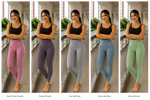 Kinetiv Women's High-Waist Butt-Lift Yoga Pants - Scrunch Seamless Leggings