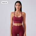 Kinetiv Women's Y-Back Yoga Sports Bra - Medium Support Racerback