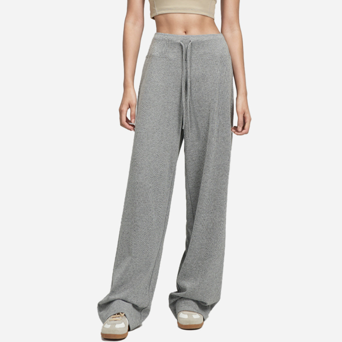 Kinetiv Women's Loose-Fit Yoga Pants - Relaxed Wide-Leg Gym Pants