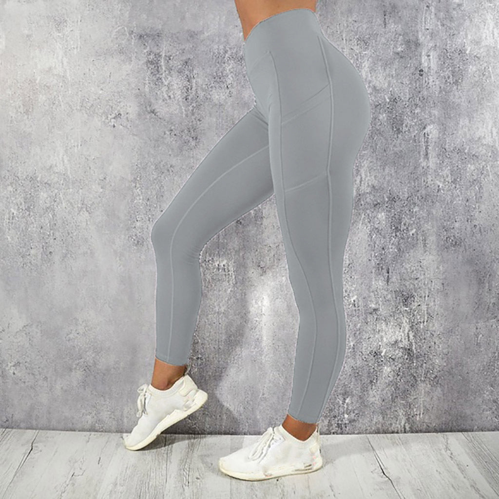 Kinetiv Women's Yoga Pants with Phone Pocket - High-Waist Leggings