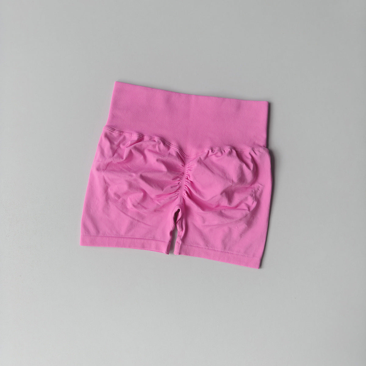 Kinetiv Women's Tummy Control Yoga Shorts - High-Waist Gym Shorts