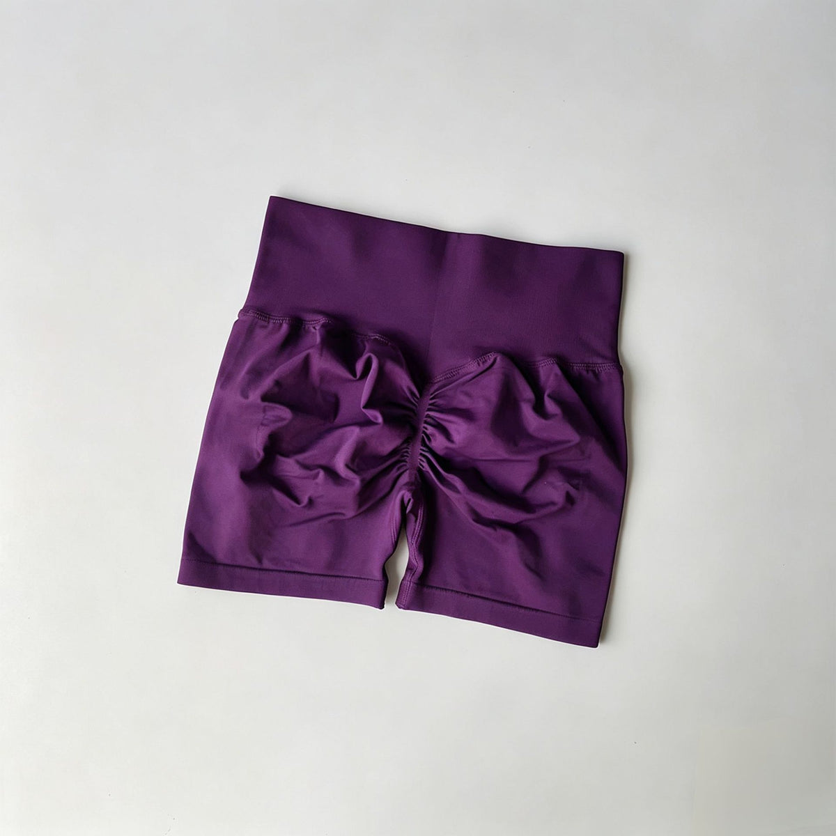 Kinetiv Women's Tummy Control Yoga Shorts - High-Waist Gym Shorts