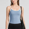 Kinetiv Women's Back Support Yoga Top - Cross-Back Sports Tank