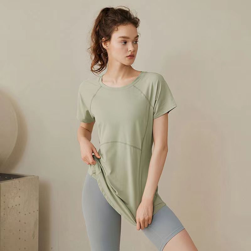 Kinetiv Women's Slim-Fit Running Tee - Quick-Dry Yoga T-Shirt