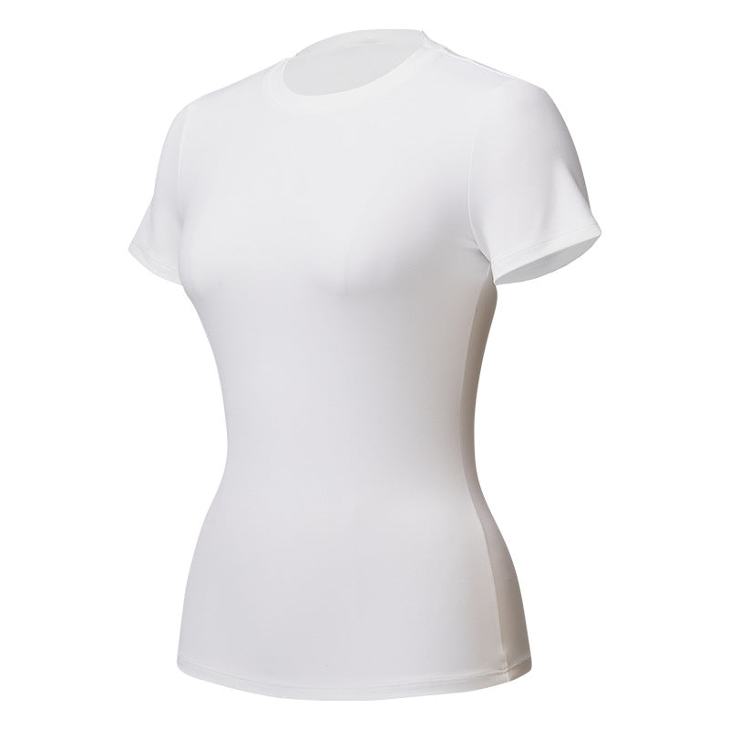 Kinetiv Women's Quick-Dry Fitness Tee - Breathable Sports T-Shirt