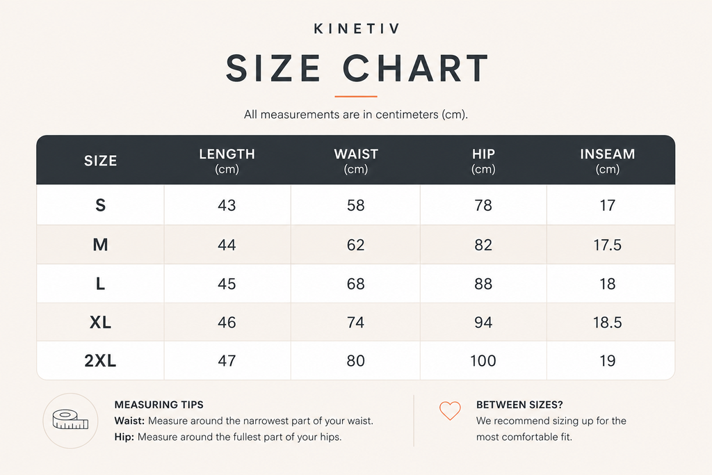 Kinetiv Women's Yoga Shorts with Hip Pocket - Everyday Gym Shorts