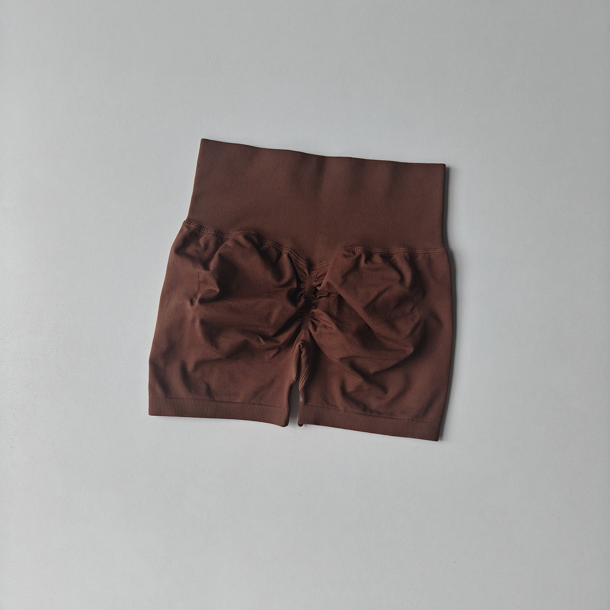 Kinetiv Women's Tummy Control Yoga Shorts - High-Waist Gym Shorts