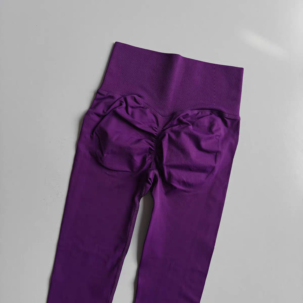 Kinetiv Women's Scrunch Butt-Lift Yoga Leggings - High-Waist Seamless Gym Tights