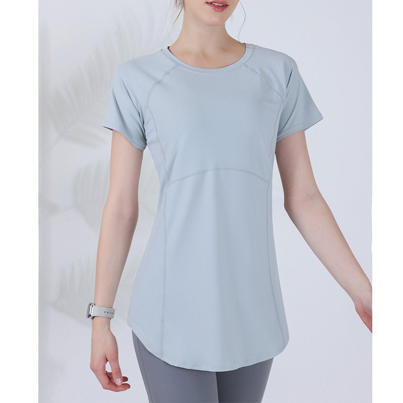 Kinetiv Women's Slim-Fit Running Tee - Quick-Dry Yoga T-Shirt