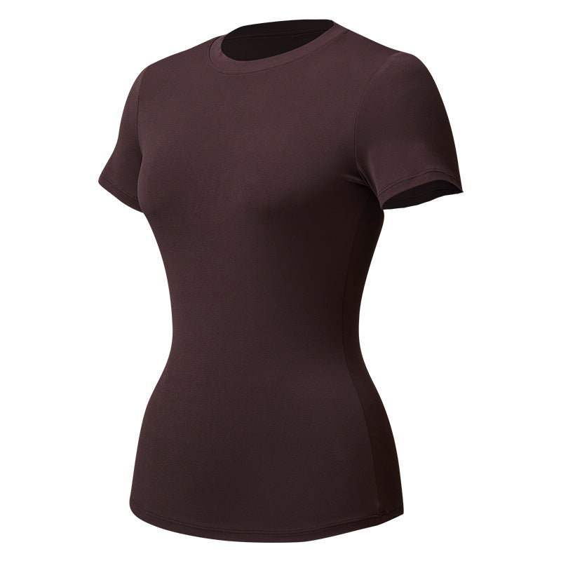 Kinetiv Women's Quick-Dry Fitness Tee - Breathable Sports T-Shirt