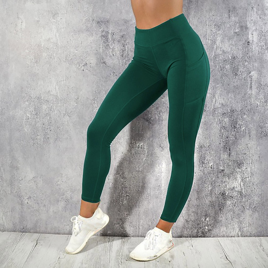 Kinetiv Women's Yoga Pants with Phone Pocket - High-Waist Leggings