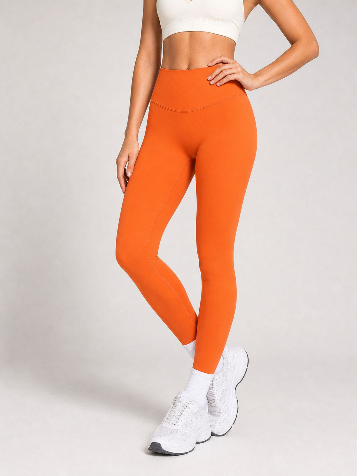 Kinetiv Women's High-Waist Quick-Dry Yoga Pants - Seamless Leggings