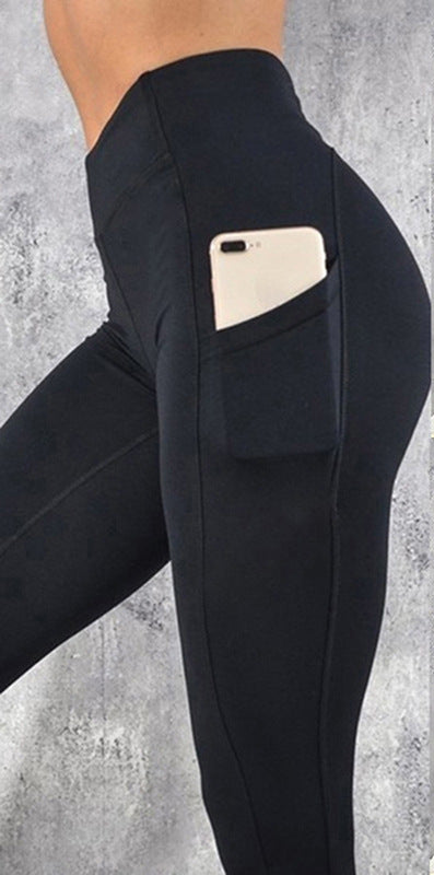 Kinetiv Women's Yoga Pants with Phone Pocket - High-Waist Leggings