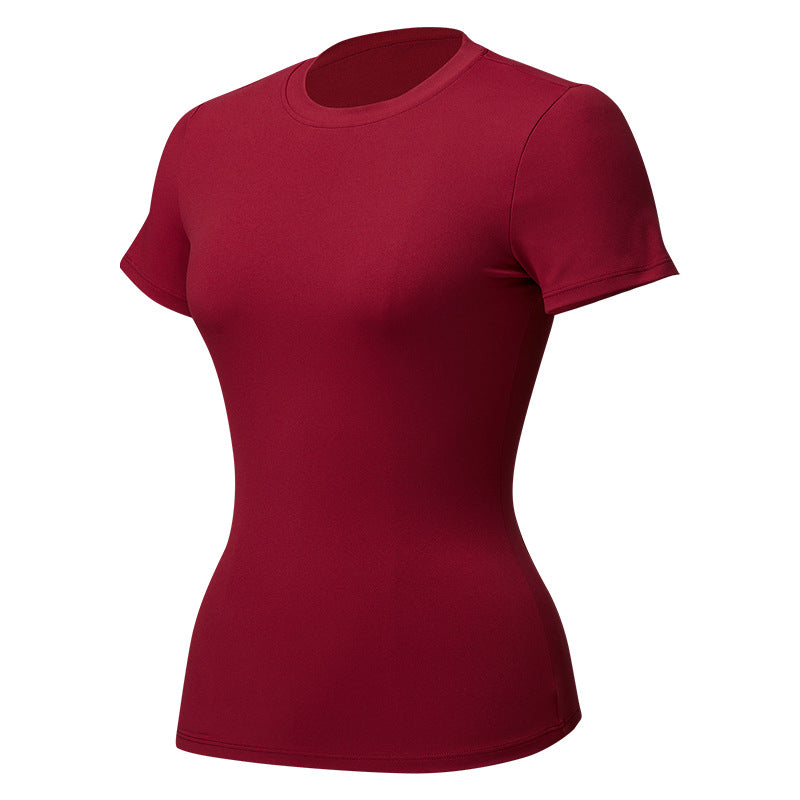 Kinetiv Women's Quick-Dry Fitness Tee - Breathable Sports T-Shirt