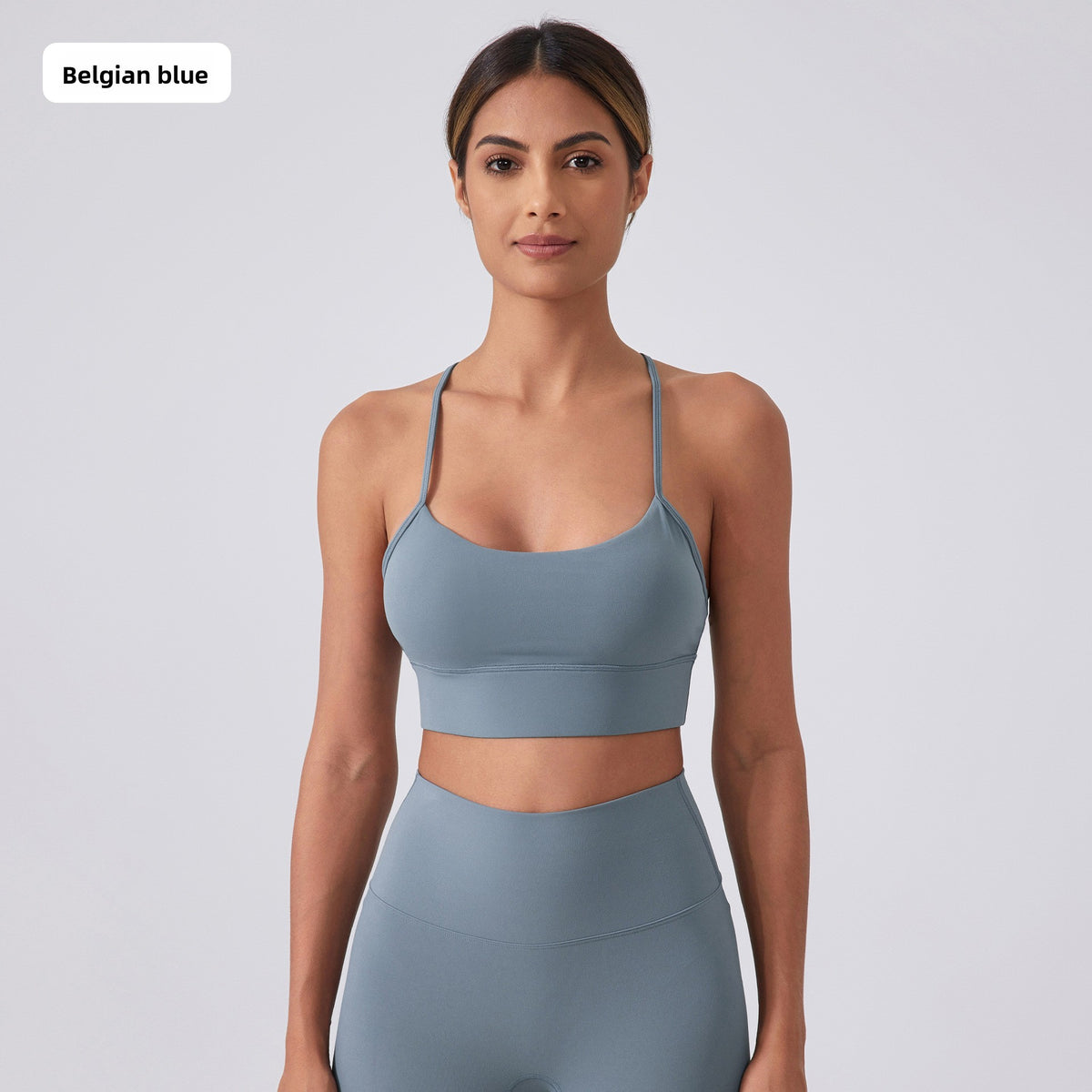 Kinetiv Women's Y-Back Yoga Sports Bra - Medium Support Racerback