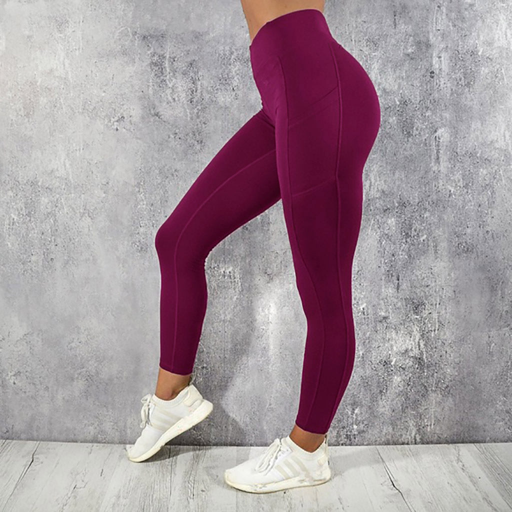 Kinetiv Women's Yoga Pants with Phone Pocket - High-Waist Leggings