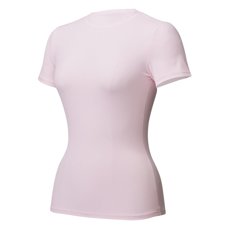 Kinetiv Women's Quick-Dry Fitness Tee - Breathable Sports T-Shirt