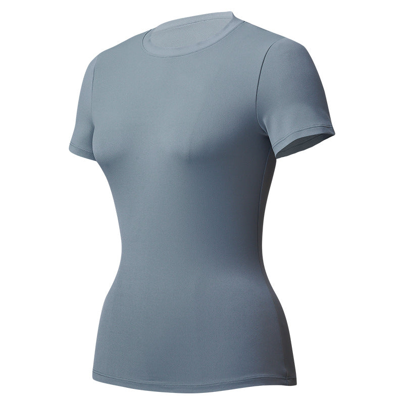 Kinetiv Women's Quick-Dry Fitness Tee - Breathable Sports T-Shirt