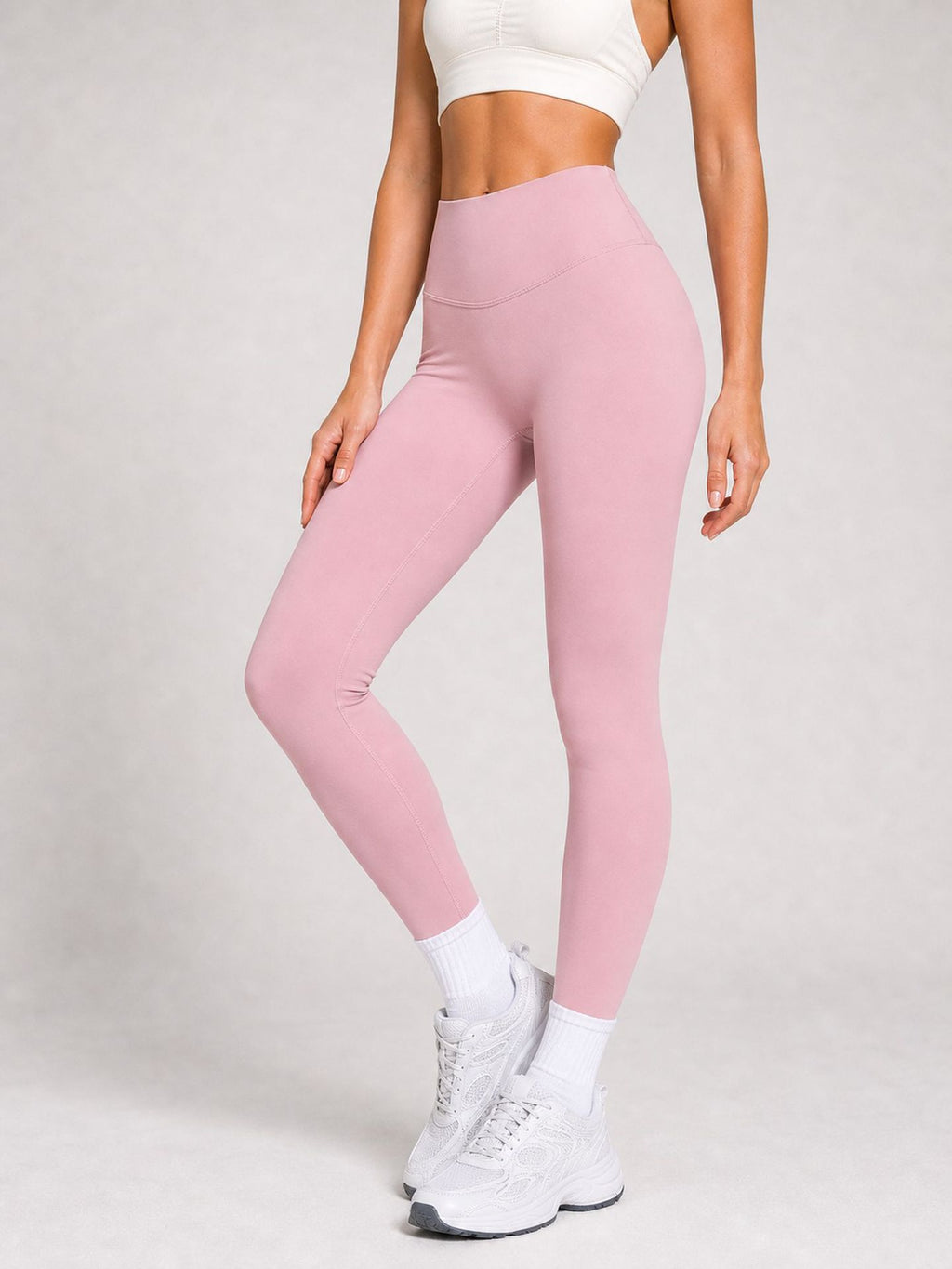 Kinetiv Women's High-Waist Quick-Dry Yoga Pants - Seamless Leggings
